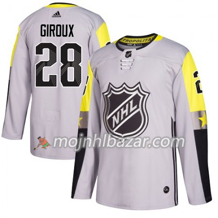 Dresovi Philadelphia Flyers Claude Giroux 28 2018 NHL All-Star Metro Division Adidas Siva Authentic - Muške